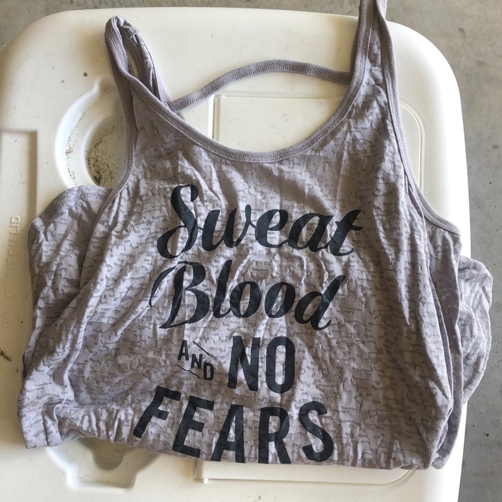 “SWEET BLOOD AND NO FEARS” tank